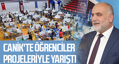 Canik'te Öğrenciler Projeleriyle Yarıştı