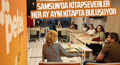 Samsun'da Kitapseverler Her Ay Aynı Kitapta Buluşuyor