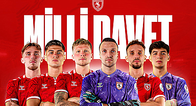 Samsunspor'da 6 Futbolcuya Milli Davet