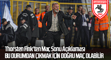 Thorsten Fink'ten Maç Sonu Açıklaması: