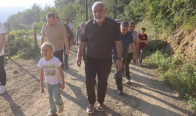Canik’te Minik Aysima İstedi, Başkan Sandıkçı 2 Günde Tamamladı