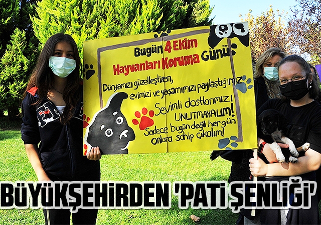 Büyükşehirden 'Pati Şenliği'