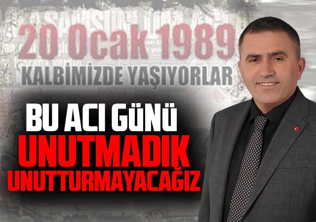 Mucur'dan 20 Ocak Samsunspor mesajı