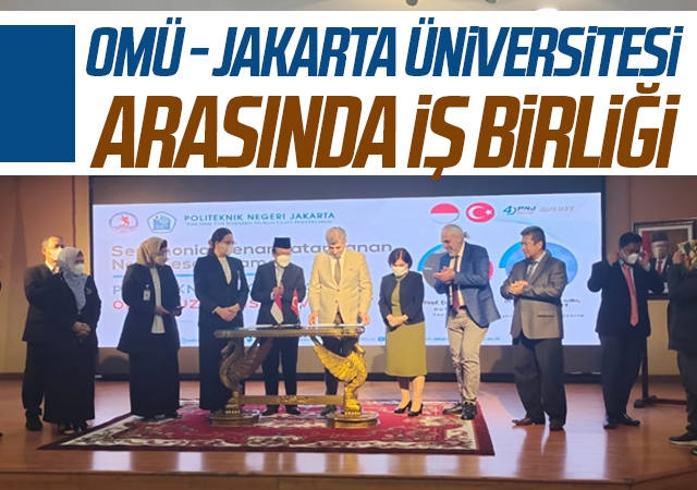 OMÜ ile Politeknik Negeri Jakarta Üniversitesi Arasında İş Birliği