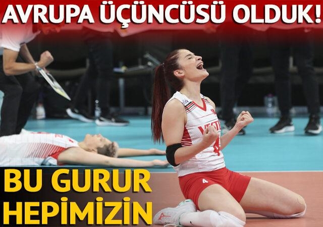 Türkiye 3-0 Hollanda (Maç sonucu)