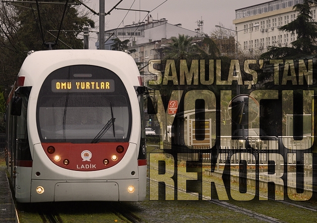 SAMULAŞ’ tan yolcu rekoru