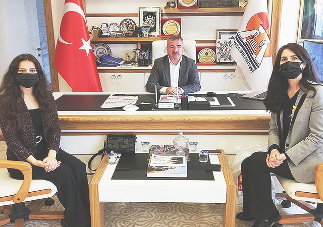 LÖSEV’den Havza Belediye Başkanı Özdemir’e ziyaret