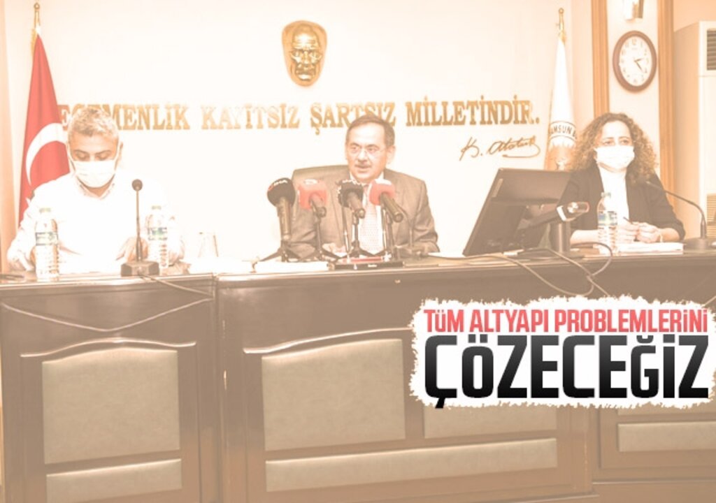 Başkan Demir : Tüm altyapı problemlerini çözeceğiz