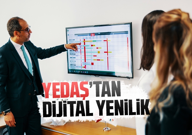 Yedaş’tan Dijital Yenilik