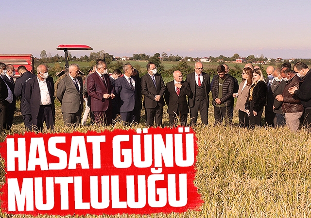 Hasat günü mutluluğu