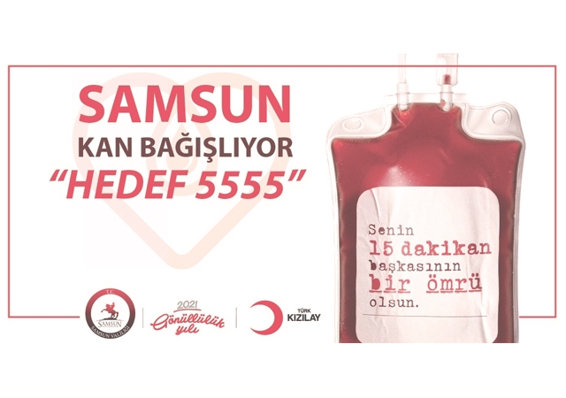Hedef 5555 Kan Bağışı