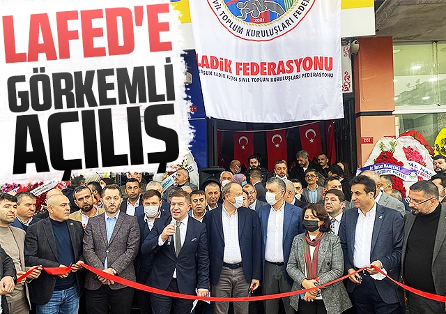 Lafed'e Görkemli Açılış