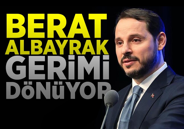 Berat Albayrak Gerimi Dönüyor.