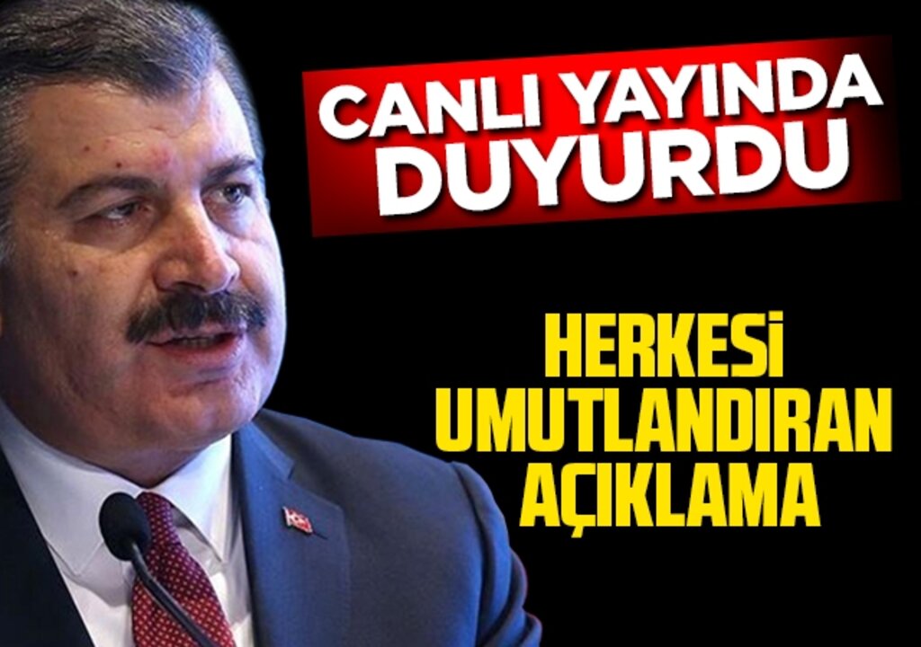 Bakan Koca'dan önemli açıklamalar