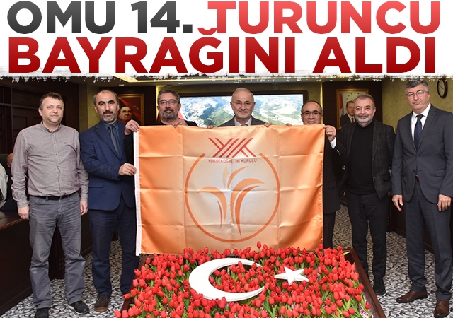 Engelsiz Üniversite Yolunda İlerleyen OMÜ 14. Turuncu Bayrağını Aldı