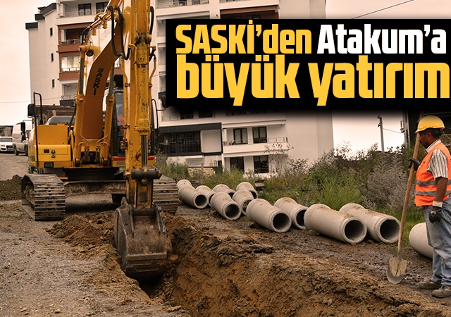 SASKİ’den Atakum’a büyük yatırım