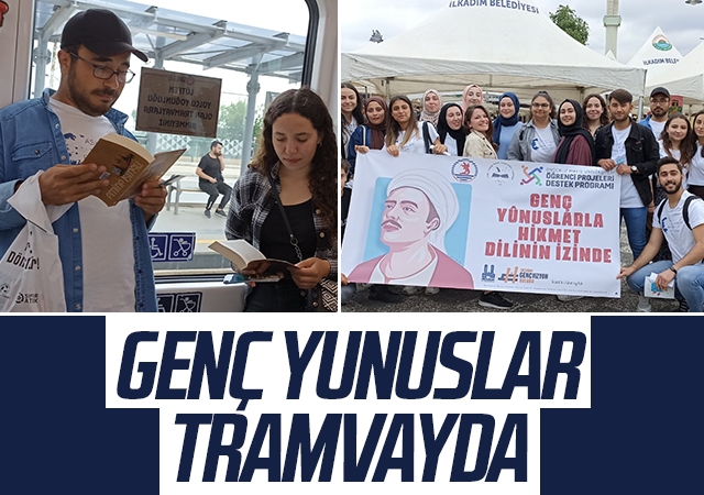 Genç Yûnuslar Tramvayda