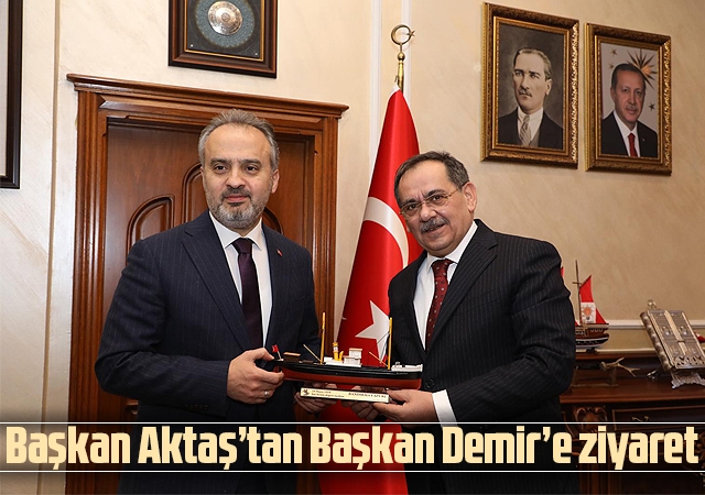 Başkan Aktaş’tan Başkan Demir’e ziyaret