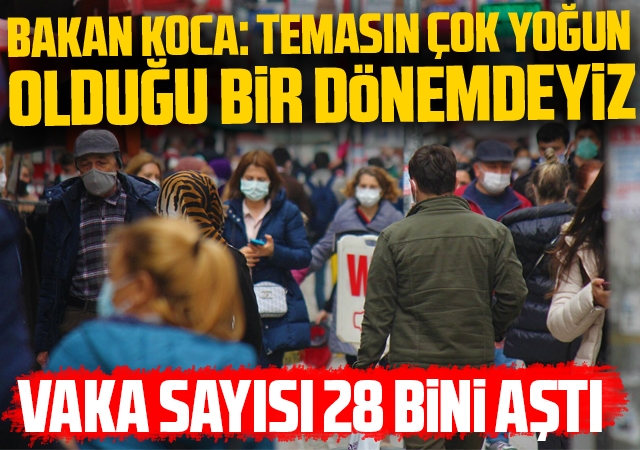 Bakan Koca pazartesi gününü işaret etti
