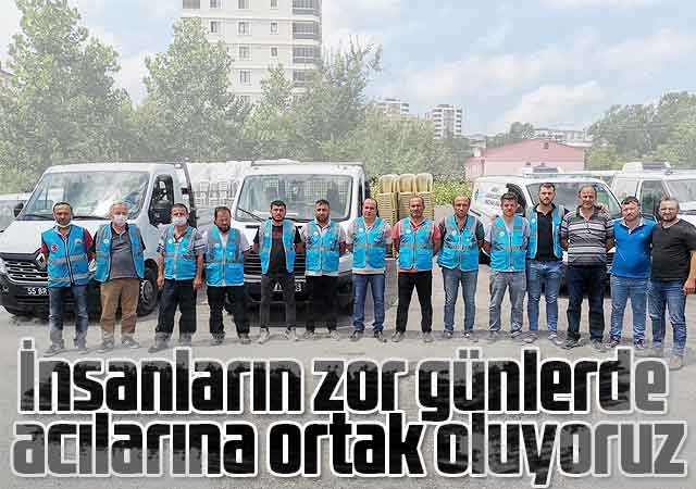 İlkadım’da Cenaze Sahiplerini Yalnız Bırakmayan Hizmet