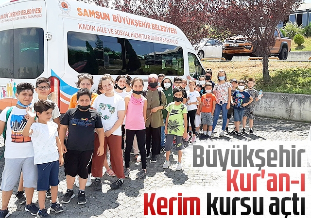 Büyükşehir Kur'an-ı Kerim kursu açtı