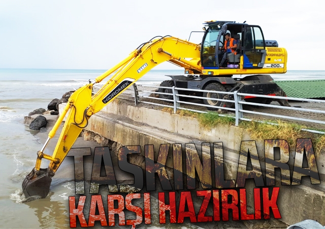 Taşkınlara karşı hazırlık