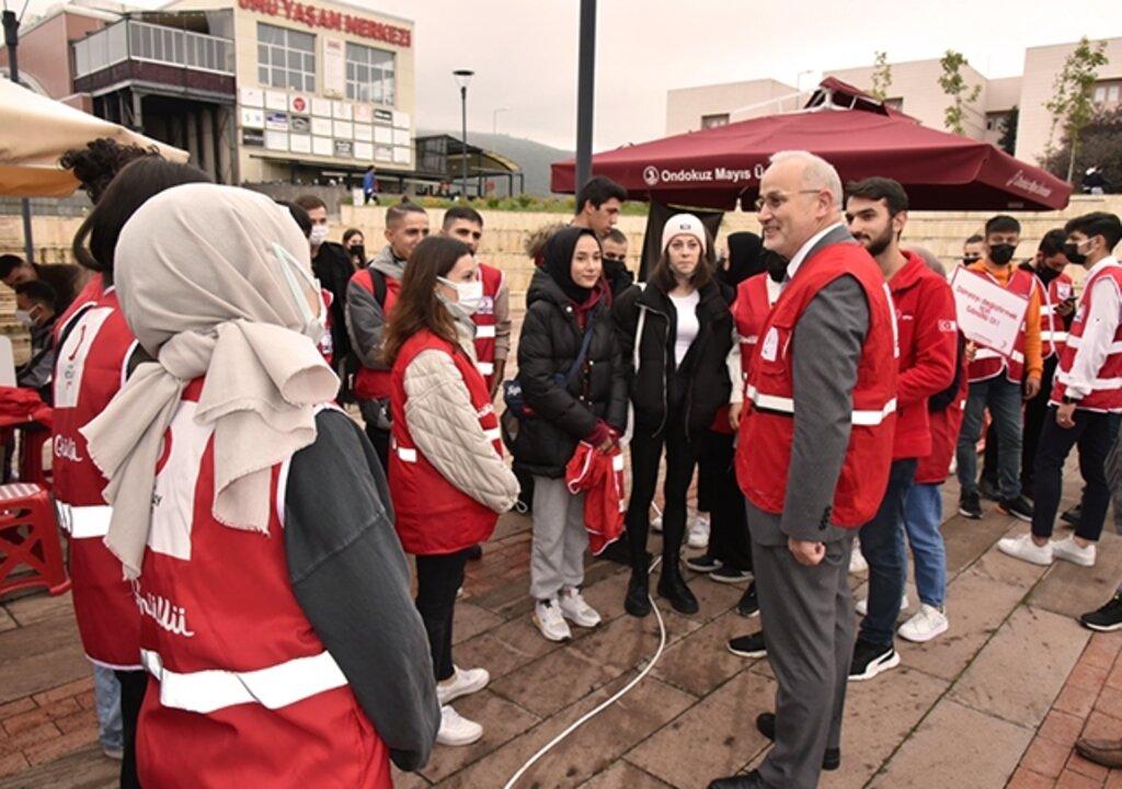 OMÜ’de Kızılay Haftası Kutlandı