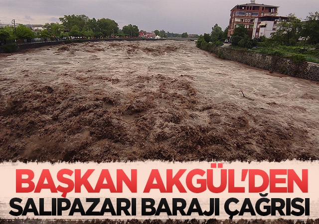 Başkan Akgül'den Salıpazarı Barajı Çağrısı