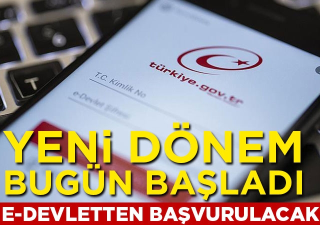Bakan Derya Yanık duyurdu: Başvurular e-Devlet'ten yapılacak