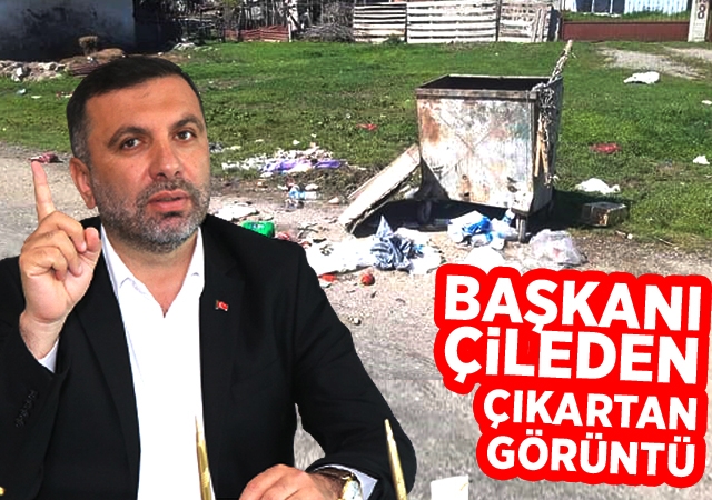 Başkanı Çileden Çıkartan Görüntü