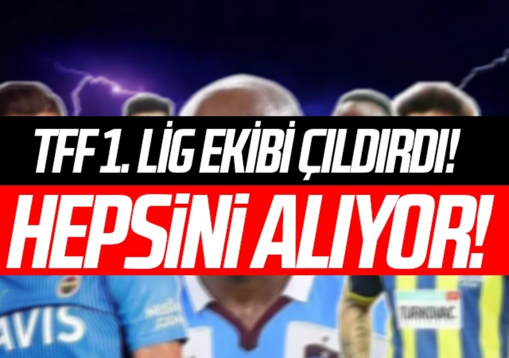 Son dakika: TFF 1. Lig ekibi çıldırdı! Hepsini Alıyor!