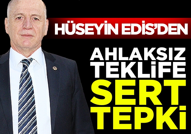 Ahlaksız teklife sert tepki
