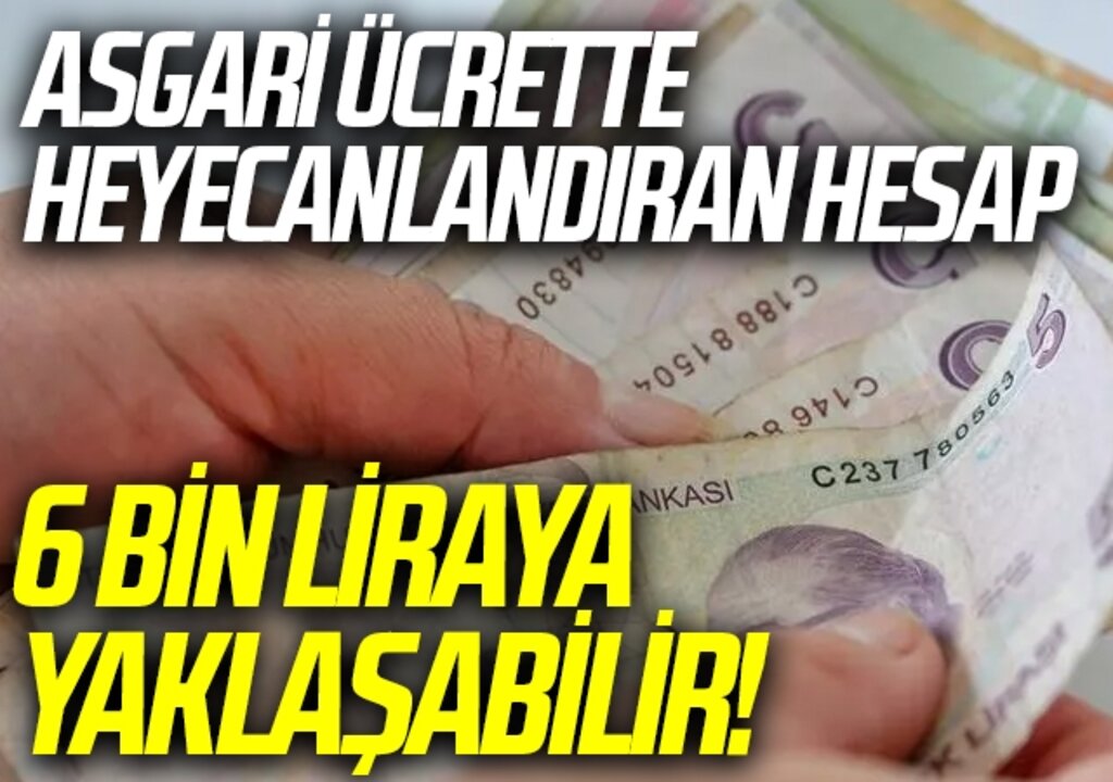 Son dakika: ASGARİ ÜCRETE ZAM GELECEK Mİ? Enflasyon farkı formülü asgari ücreti 6 bin liraya yaklaştıracak