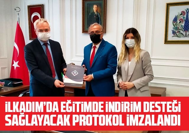 İlkadım’da Eğitimde İndirim Desteği Sağlayacak Protokol İmzalandı