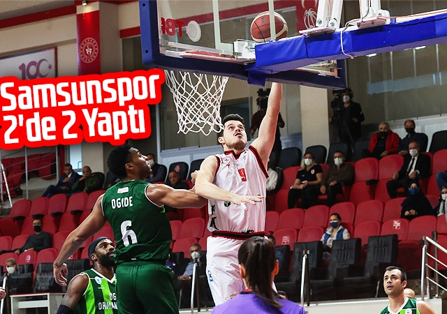 Samsunspor Basketbol 2'de 2 Yaptı