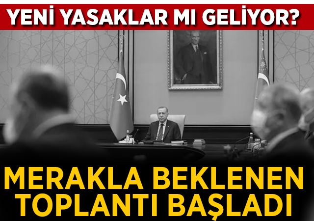 Cumhurbaşkanlığı Kabine toplantısı başladı