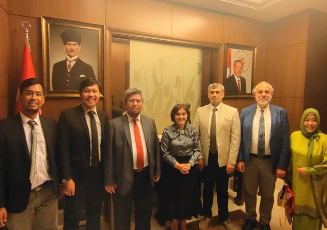 Rektör Yardımcısı Batuk’dan Türkiye’nin Jakarta Büyükelçiliğine Nezaket Ziyareti