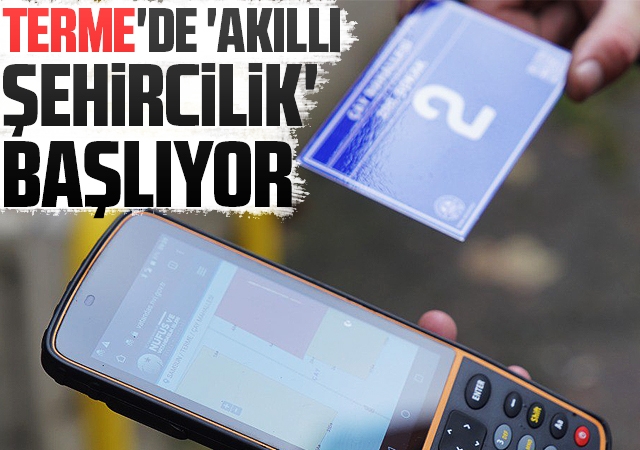 Terme'de 'akıllı şehircilik' başlıyor
