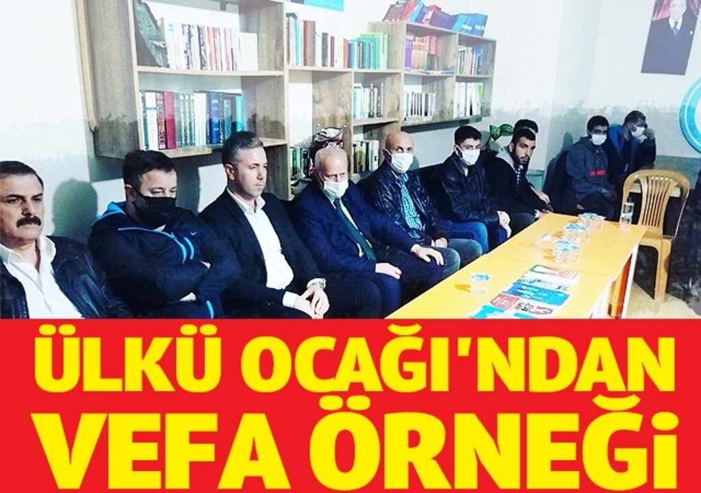 Ülkü Ocağı'ndan Vefa Örneği
