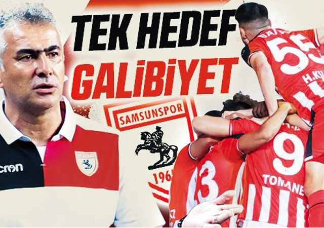 Yılport Samsunspor'da Tek Hedef Galibiyet