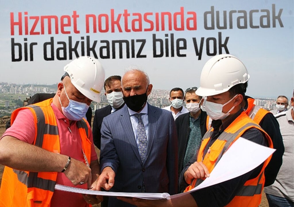 Hizmet noktasında duracak bir dakikamız bile yok