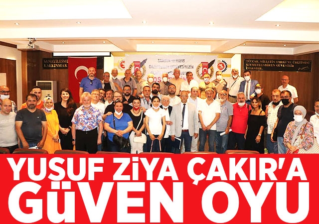 Yusuf Ziya Çakır'a Güven Oyu
