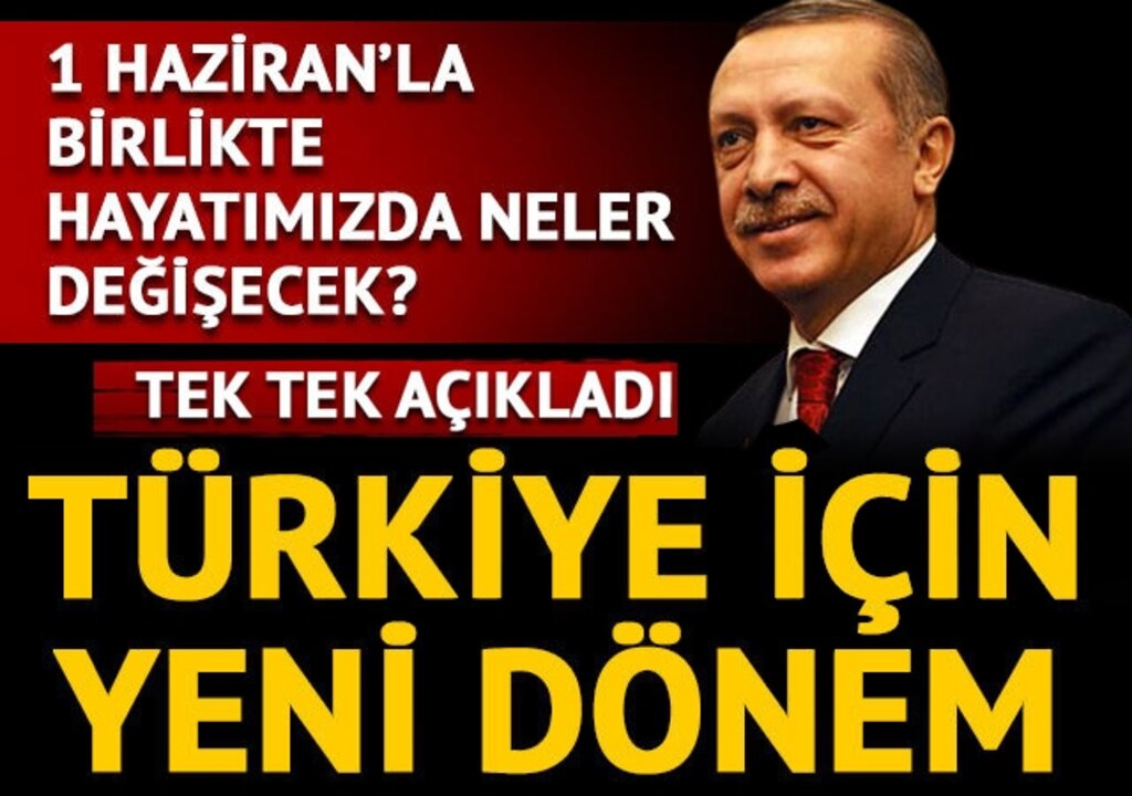 Cumhurbaşkanı Erdoğan kademeli normalleşmenin detaylarını açıkladı