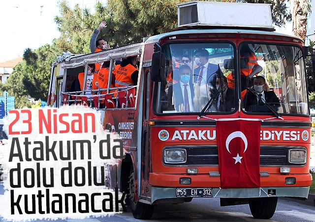 Atakum Belediyesi’nden coşku dolu 23 Nisan programı