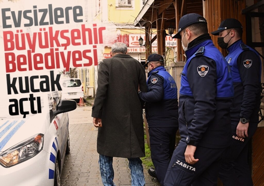 Evsizlere Büyükşehir Belediyesi kucak açtı