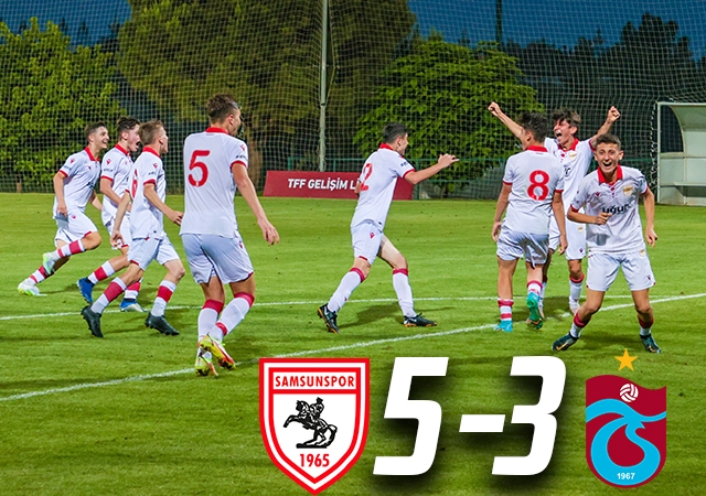 Yılport Samsunspor U16: 5 Trabzonspor U16: 3