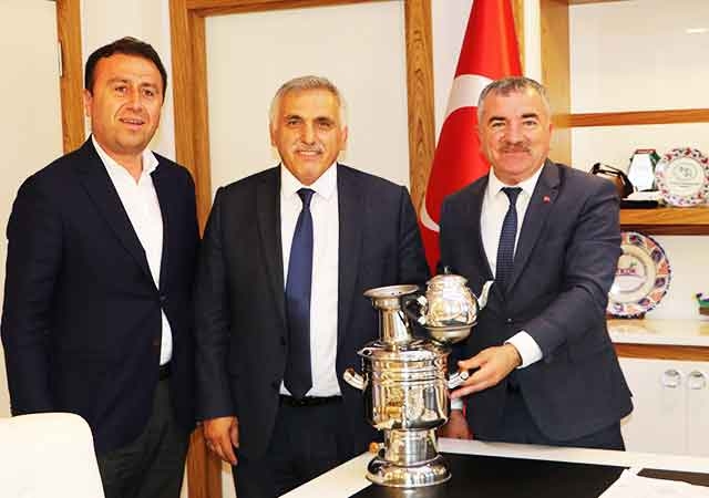 AK Parti Genel Merkez Yerel Yönetimler Başkan Yardımcısı İnci’den Havza Belediyesine ziyareti