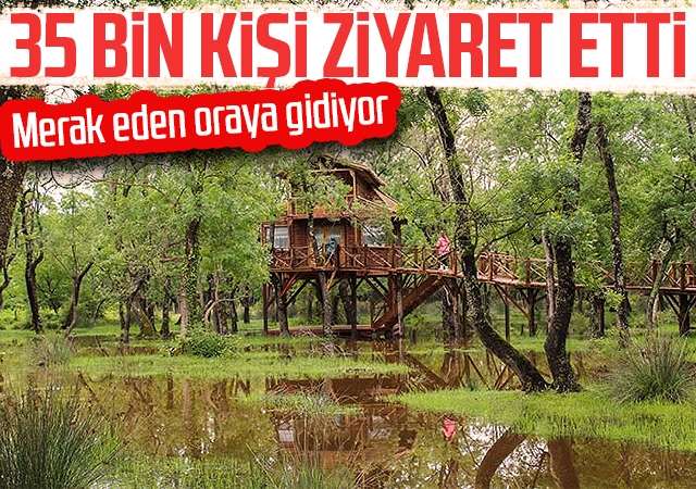 Dünya’nın en güzel yerlerinden olup 35 bin kişi ziyaret etti