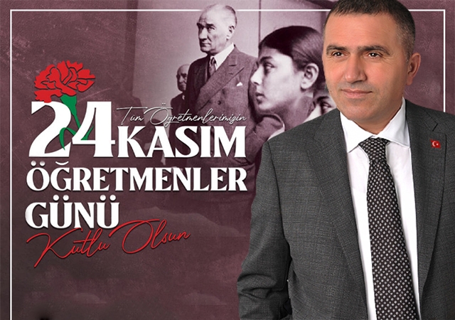 Burhan Mucur'dan 24 Kasım Öğretmenler Günü Mesajı