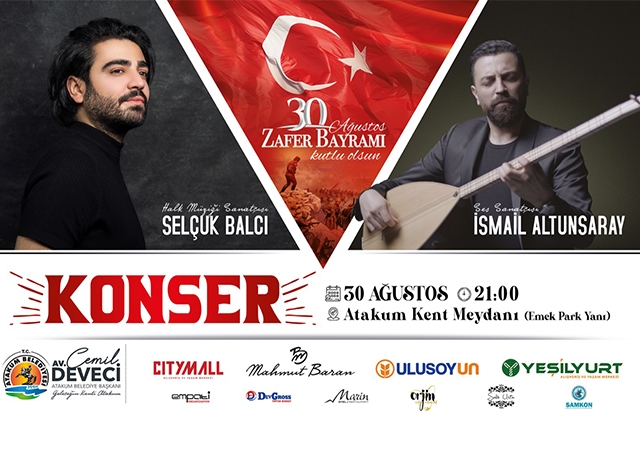 Zafer coşkusu Atakum’da yaşanacak